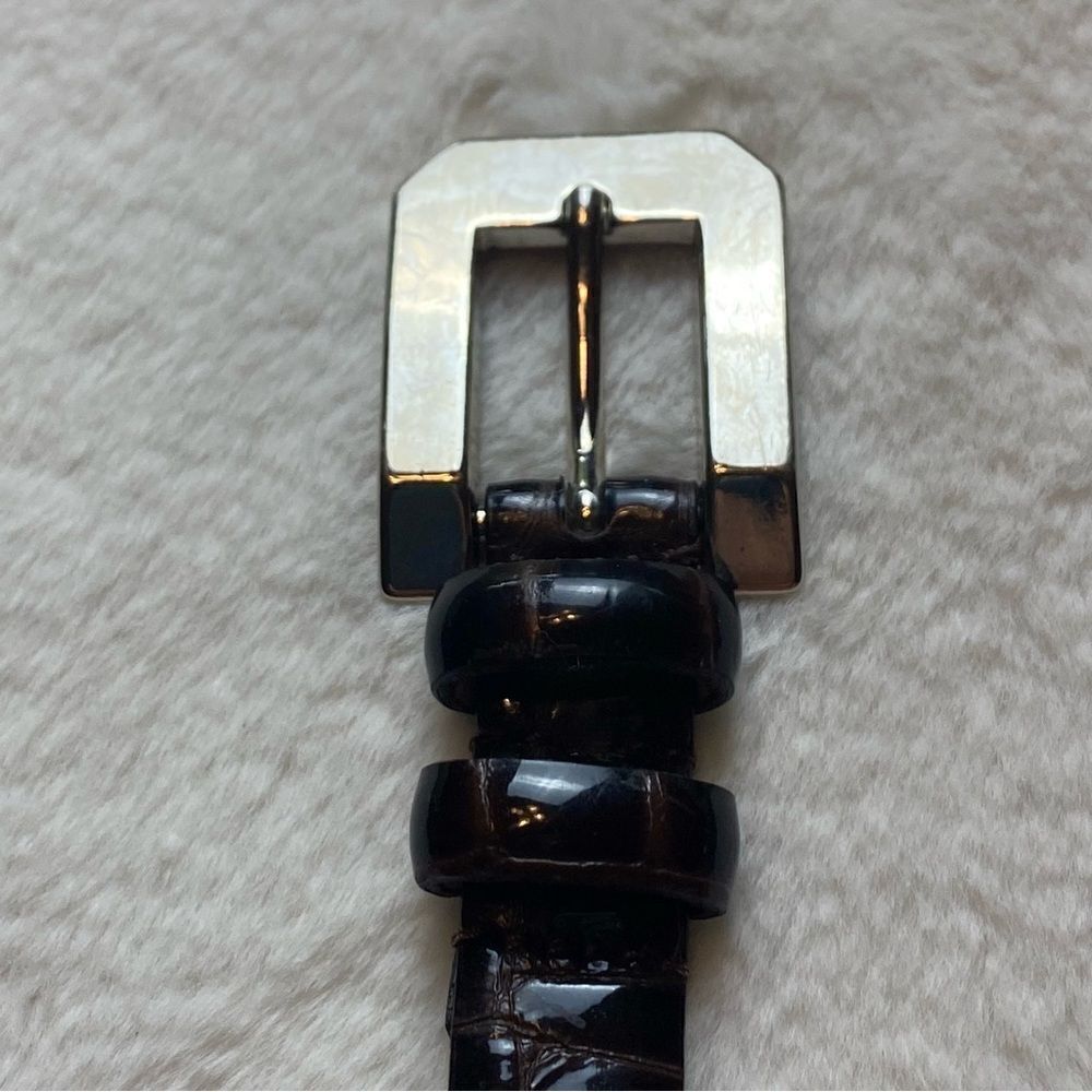 Tulliani ItalianโCalfskin Leather Belt SizeโMedium